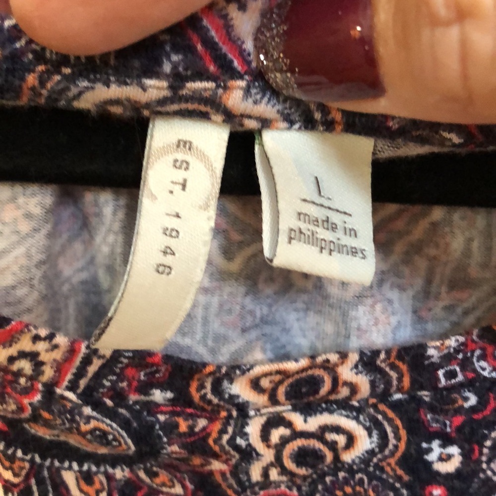 Pasiley Print Shirt - Picture 4 of 5